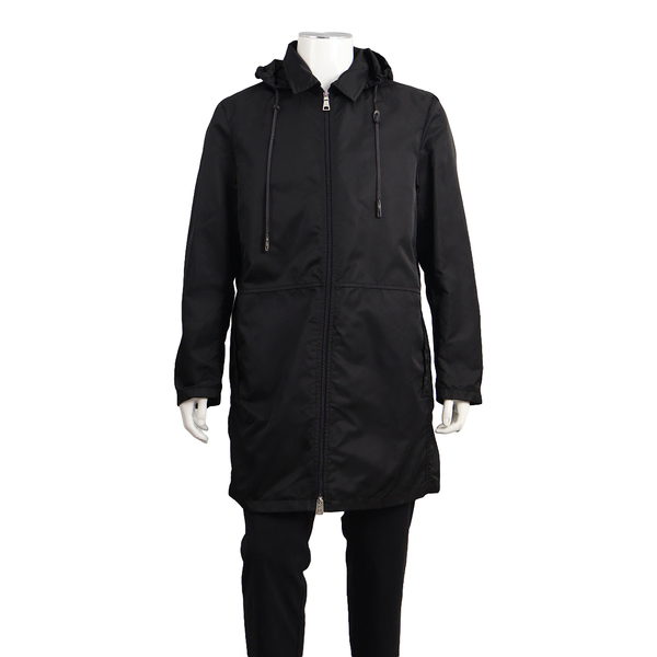 Re-Nylon Removable Hoody Jacket Black