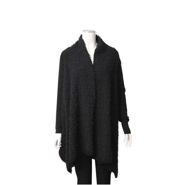 Wool/Polyester Jacket Black