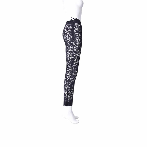 Lace Pants Black