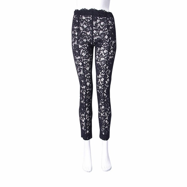 Lace Pants Black
