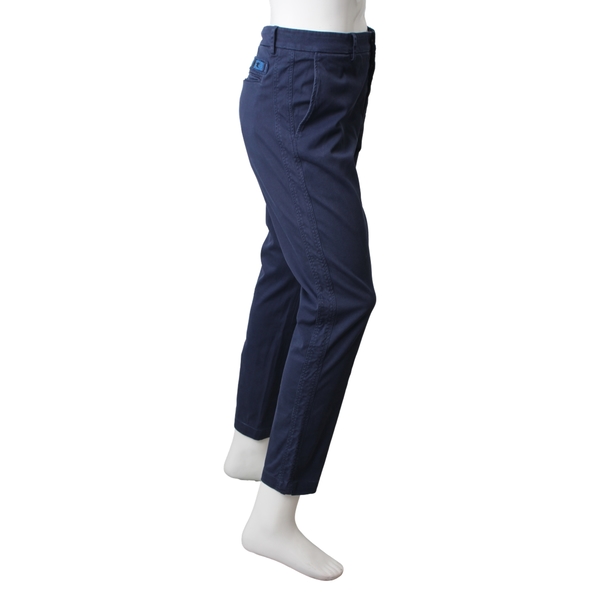 Cotton Chino Trousers Navy
