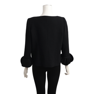 Vintage Wool Blazer Black, view 3