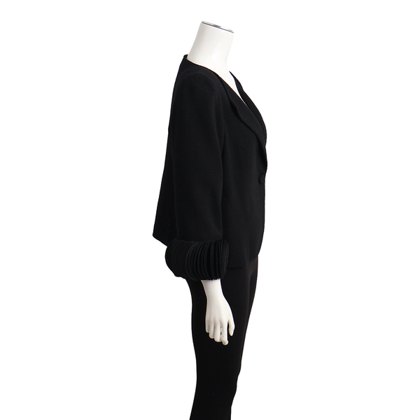 Vintage Wool Blazer Black