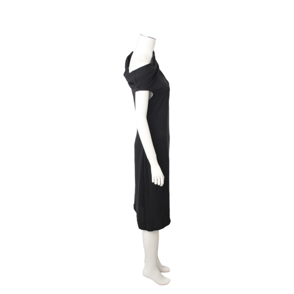 Vintage Silk Dress Black