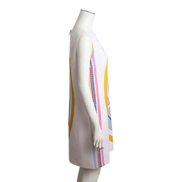 Viscose Medusa Cady Sleeveless Mini Dress Multicolour