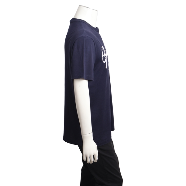 Cotton Logo T-Shirt Navy