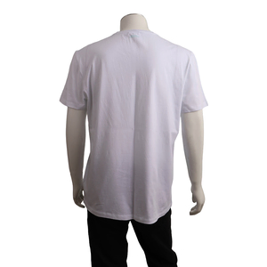 COLLECTION Cotton Medusa Graphic Printed T-Shirt White/Turqoise, view 3