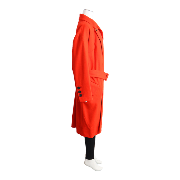 Wool Coat Red