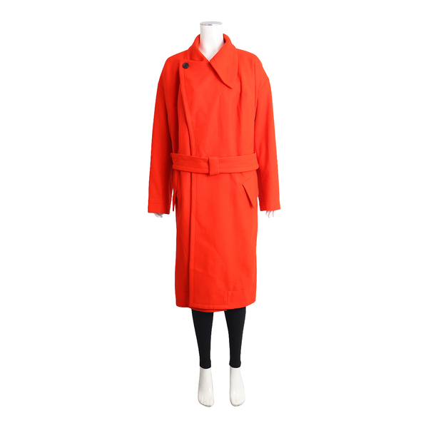 Wool Coat Red