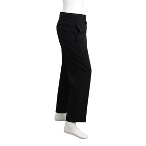 Cotton Blend Pants Black, view 2