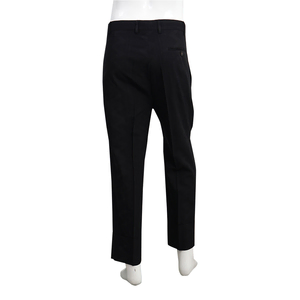 Cotton Blend Pants Black, view 3