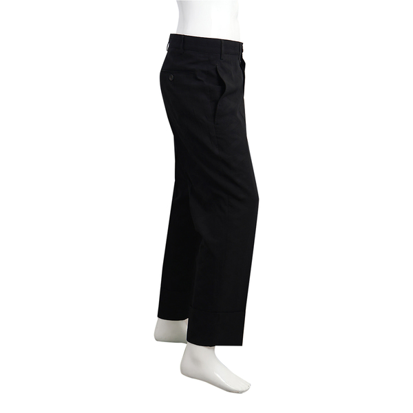 Cotton Blend Pants Black