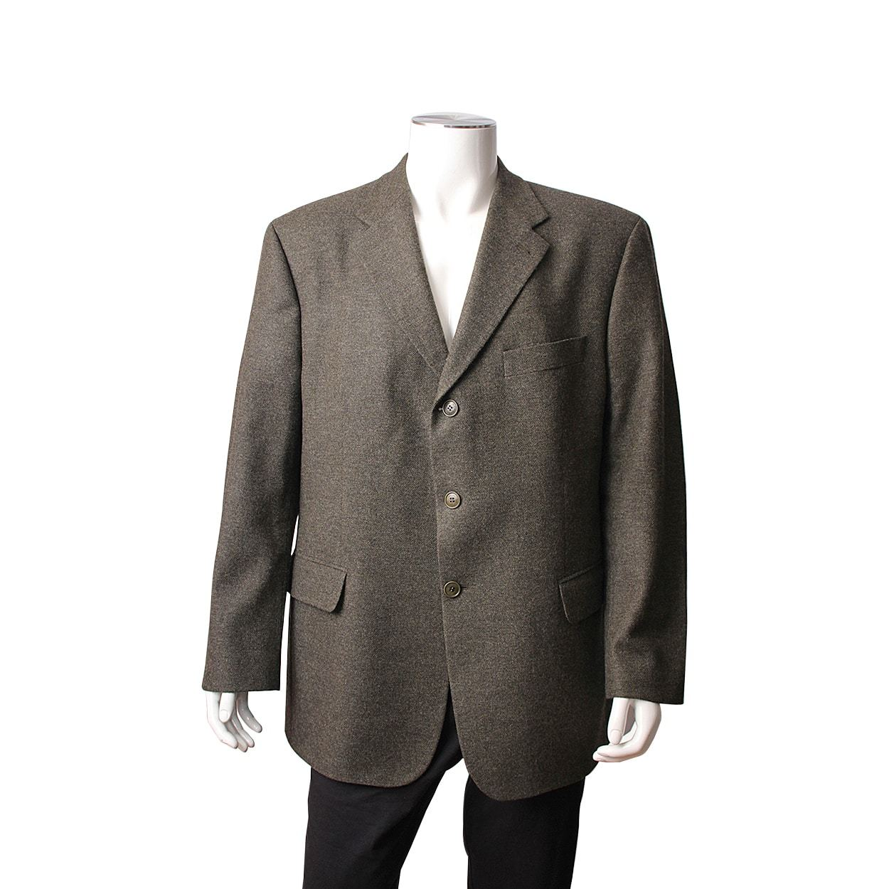 YVES SAINT LAURENT Wool Blazer Green | Luxity