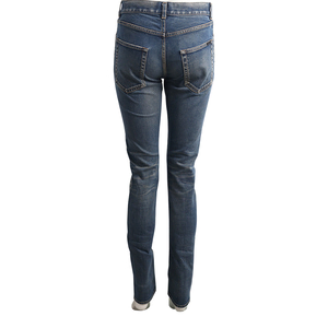 Cotton Denim Jeans Blue, view 3
