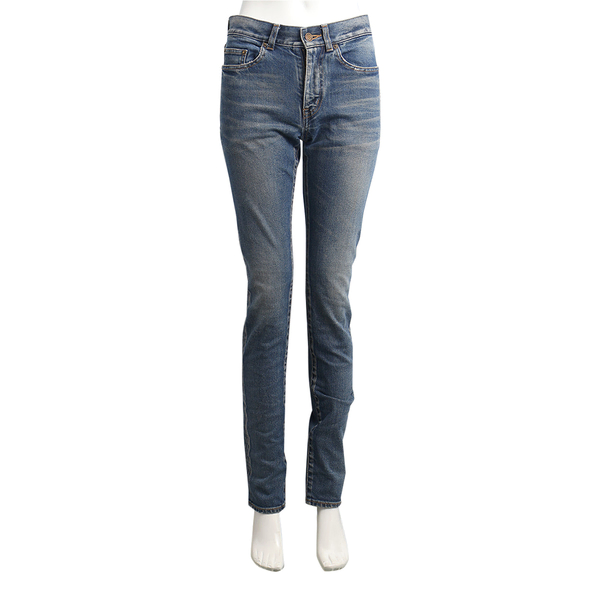 Cotton Denim Jeans Blue