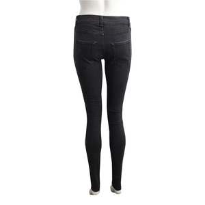 Cotton Denim Jeans Black, view 3