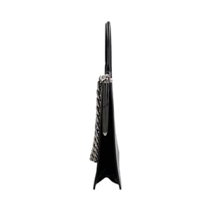 Leather The Four Ring Frame Black, view 6