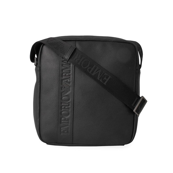 Leather Messenger Black