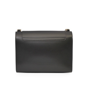 Leather Satchel Black, view 3