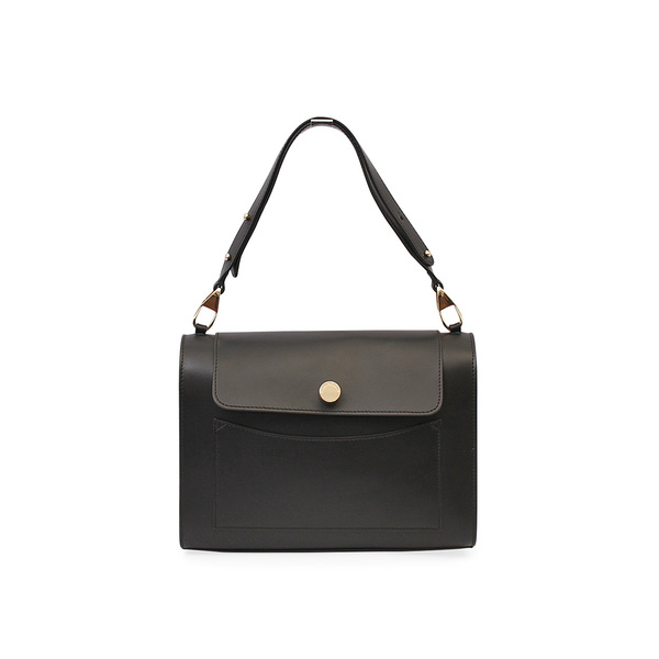 Leather Satchel Black