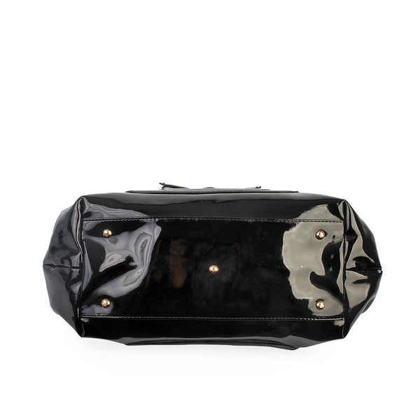 Patent Leather Bag Black