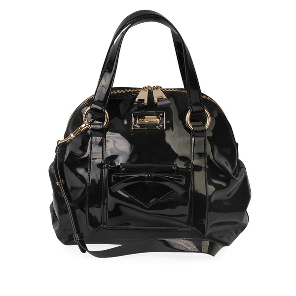 Patent Leather Bag Black