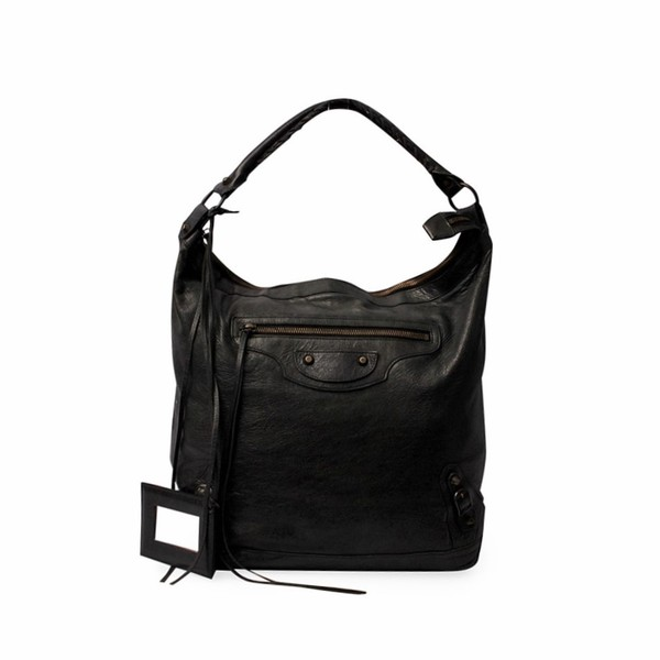 Leather Motor City Bag Black
