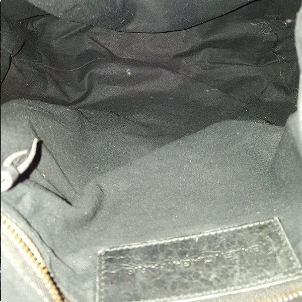 Leather Motor City Bag Black
