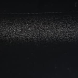Croc Embossed Hourglass Chain Pochette Black, view 8