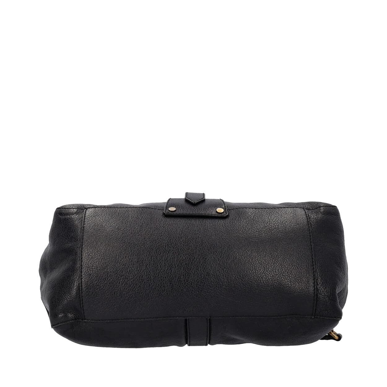 BURBERRY Leather Turn Lock East West Tote Black | Luxity
