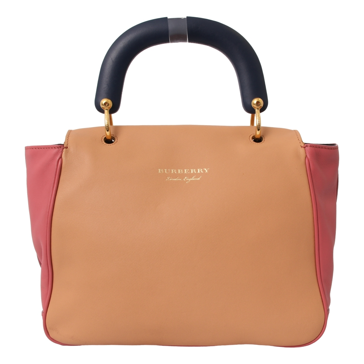 BURBERRY Trench Leather DK88 Top Handle Bag Multicolour | Luxity