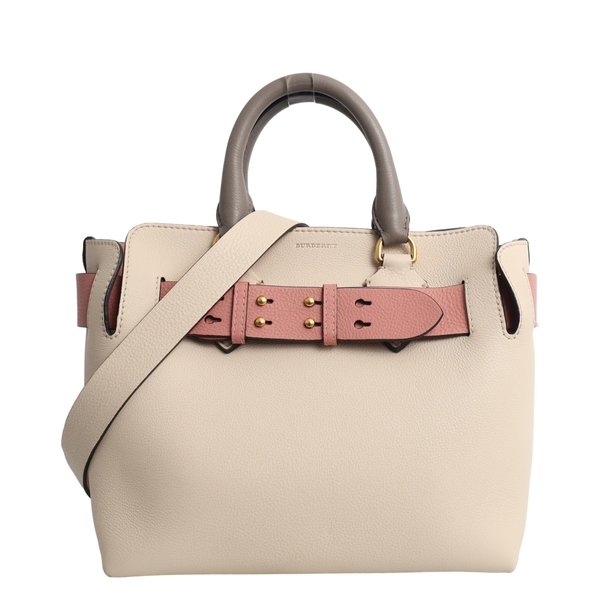 Leather Small Belt Bag Tote Tri-Colour