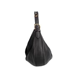 Prorsum Leather Large Hobo Black, view 5