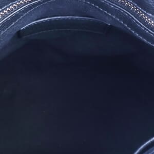 Leather/Canvas Shellwood Crossbody Bag Black/Beige, view 8