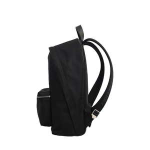Nylon Logo Backpack Black, view 5