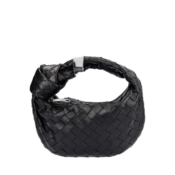 Napa Intrecciato Mini Jodie Hobo Black