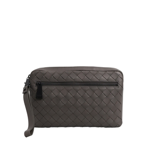 Intrecciato Crossbody Bag Grey/Black, view 4