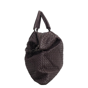 Intrecciato Convertible Large Tote Purple, view 5