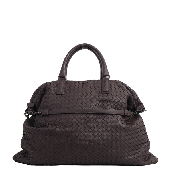 Intrecciato Convertible Large Tote Purple