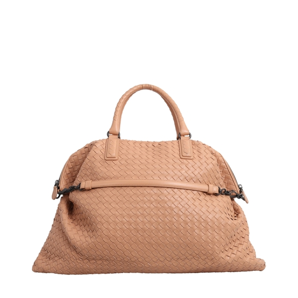 Intrecciato Convertible Large Tote Beige