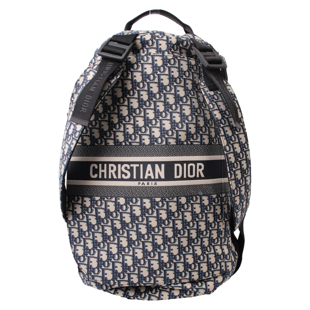 CHRISTIAN DIOR Oblique Jacquard Travel Suitcase/Backpack | Luxity