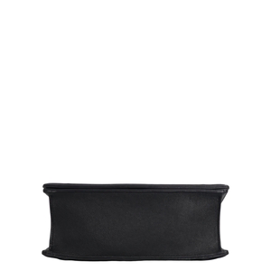 Leather Diorama Medium Shoulder Bag Black, view 6