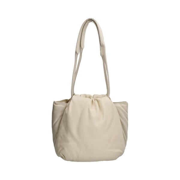 Calfskin Pillow Shoulder Bag Ivory
