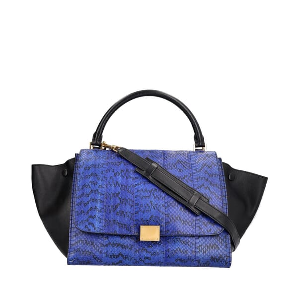 Python Trapeze Bag Blue/Black