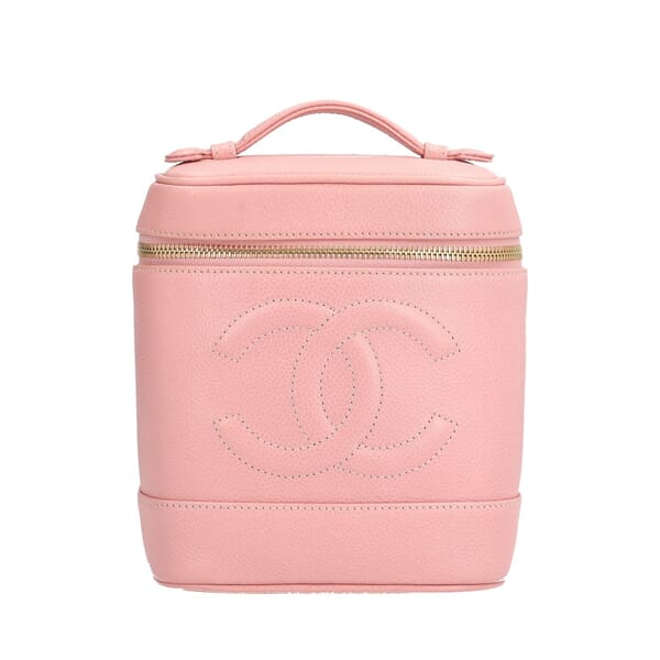 Vintage Caviar Timeless Vanity Case Pink