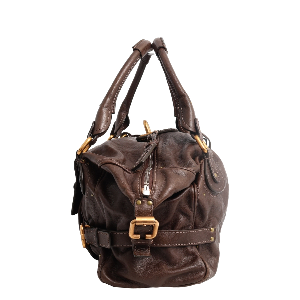 CHLOE Leather Paddington Brown | Luxity