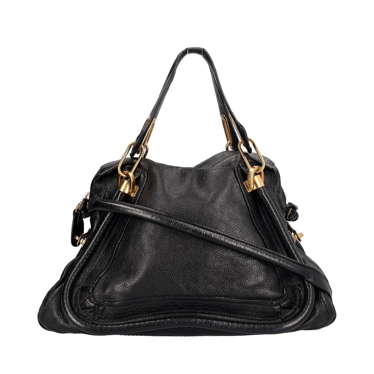 CHLOE Leather Medium Paraty Black | Luxity