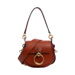 Leather Tess Saddle Bag Brick Red