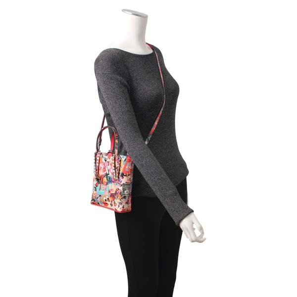 Patent Cabata Mini Tote Multicolour
