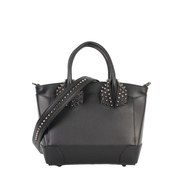 Leather Eloise Small Tote Black